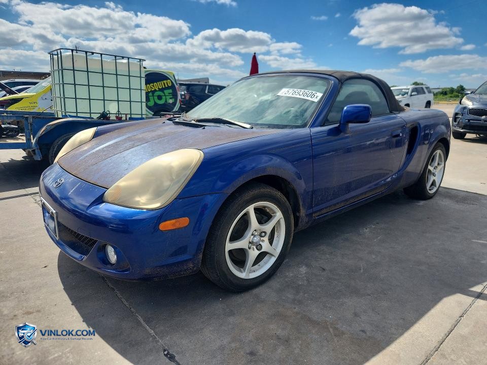 2003 TOYOTA MR2 SPYDER – Lot 57693606 auction photo