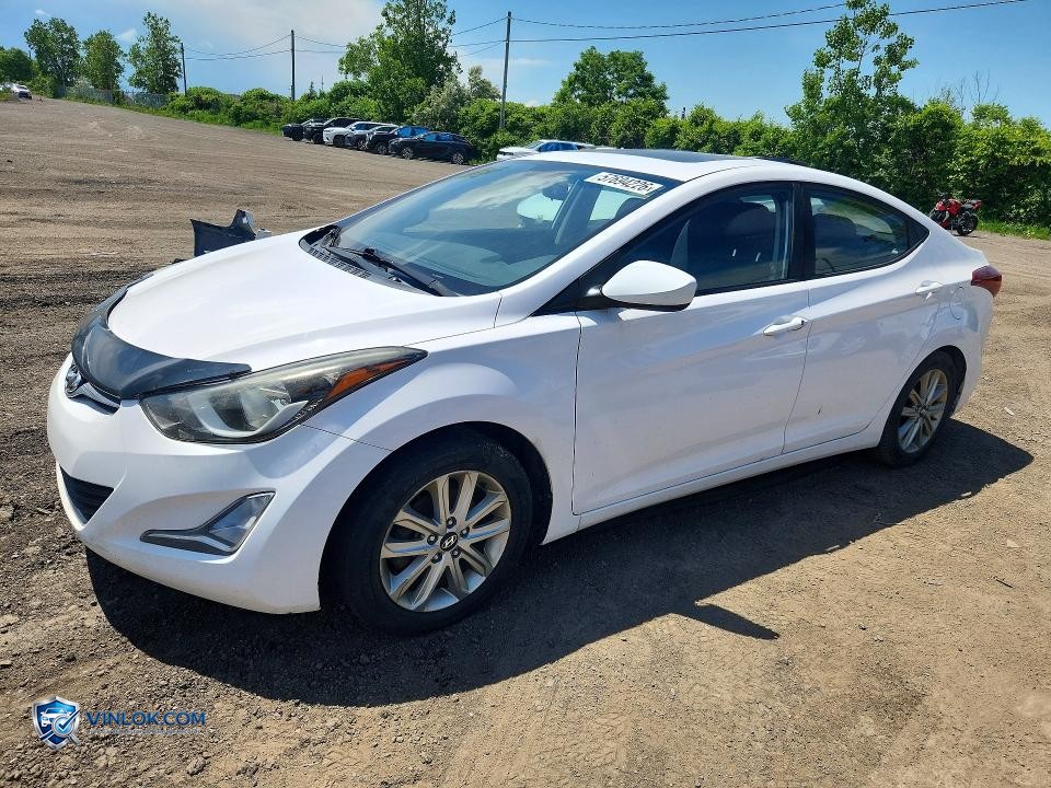 2016 HYUNDAI ELANTRA SE – Lot 57694226 auction photo