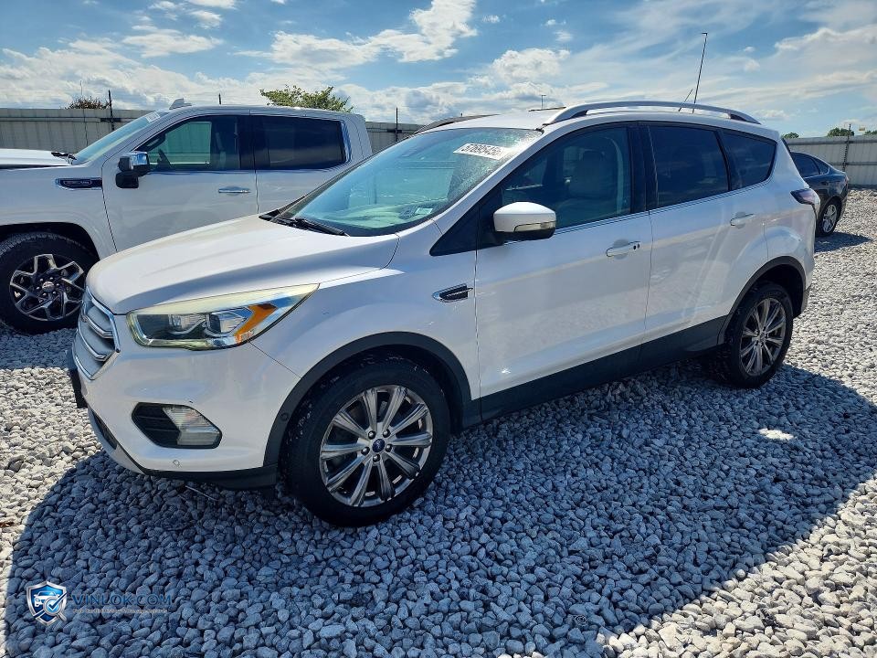 2017 FORD ESCAPE TITANIUM – Lot 57695456 auction photo