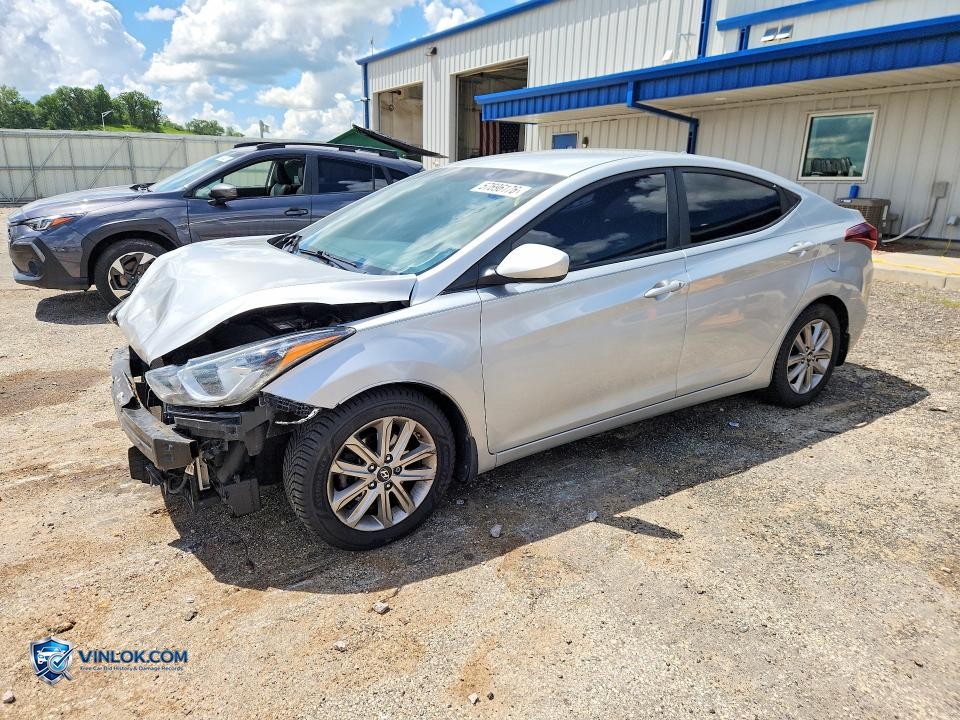 2015 HYUNDAI ELANTRA SE – Lot 57696176 auction photo