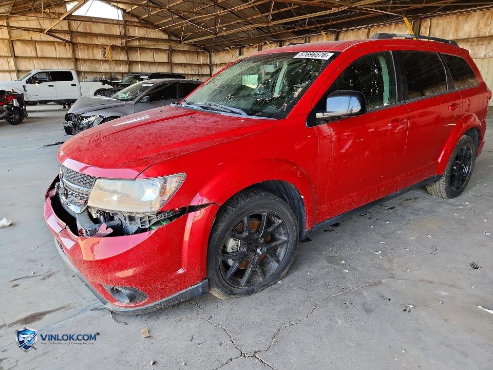 2017 DODGE JOURNEY SXT – Lot 57696576 auction photo