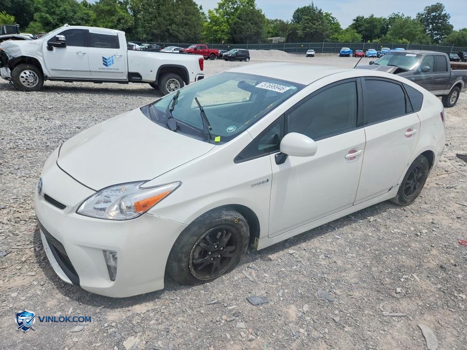 2013 TOYOTA PRIUS TWO – Lot 57699946 auction photo