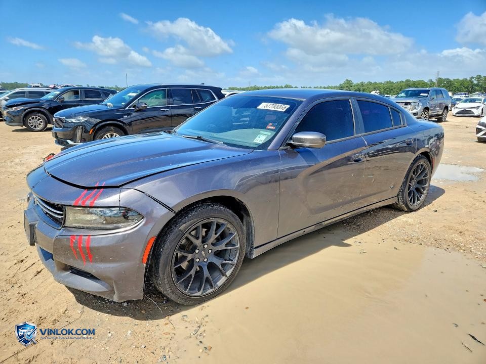 2015 DODGE CHARGER SE – Lot 57700066 auction photo