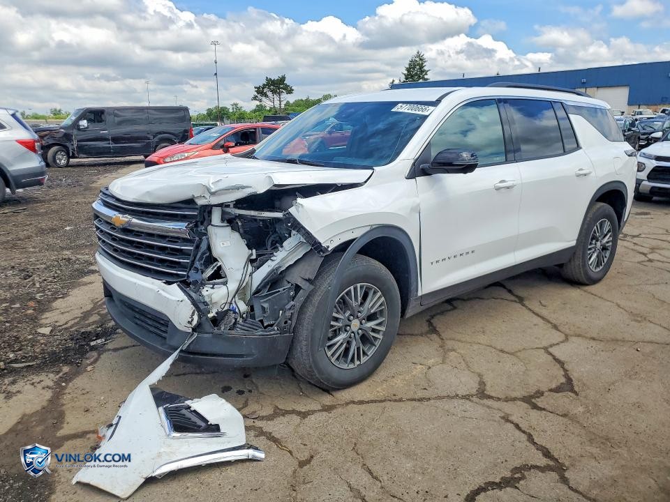 2024 CHEVROLET TRAVERSE LT – Lot 57700666 auction photo