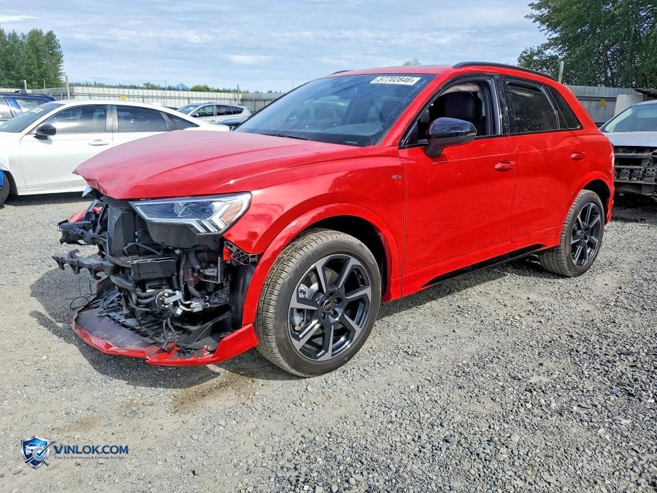 2025 AUDI Q3 PREMIUM PLUS S LINE 45 – Lot 57702846 auction photo