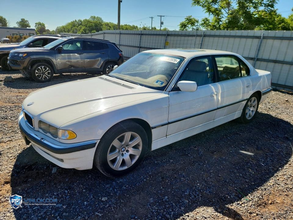 2001 BMW 740 IL – Lot 57703926 auction photo