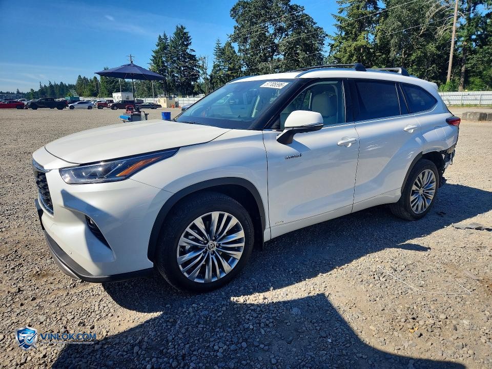 2020 TOYOTA HIGHLANDER HYBRID PLATINUM – Lot 57705596 auction photo
