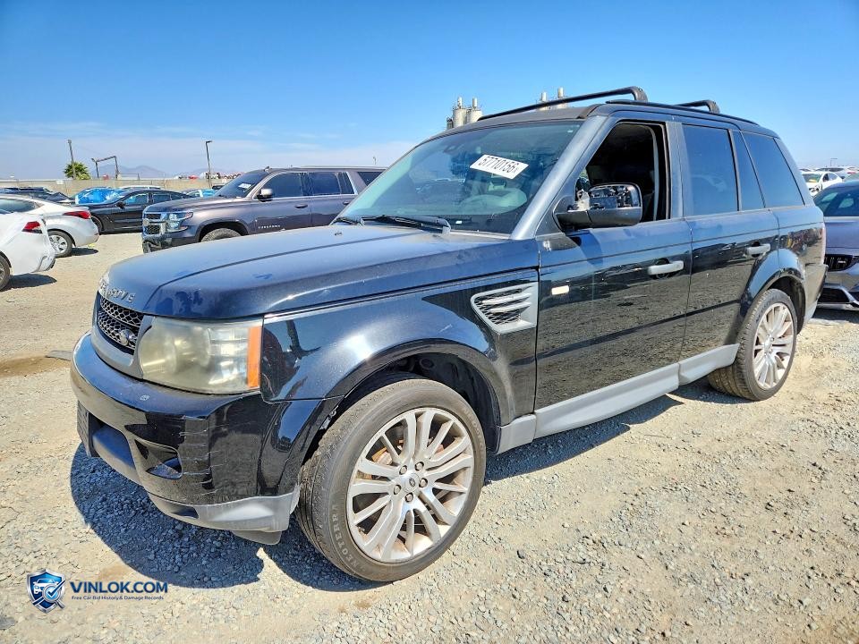2010 LAND ROVER RANGE ROVER SPORT LUX – Lot 57710156 auction photo