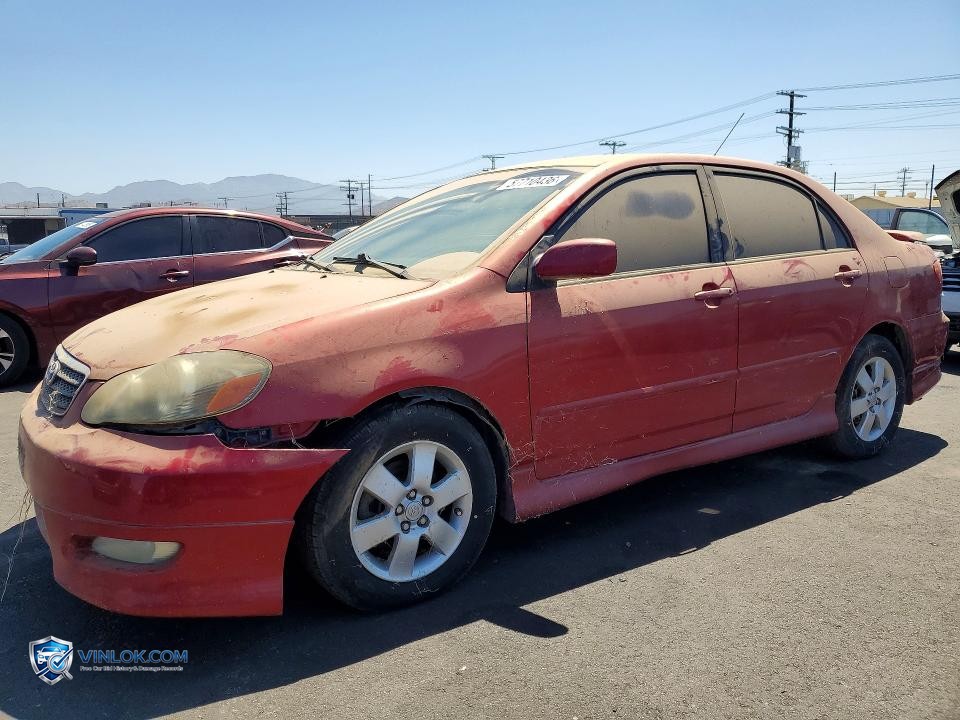 2008 TOYOTA COROLLA S – Lot 57710436 auction photo