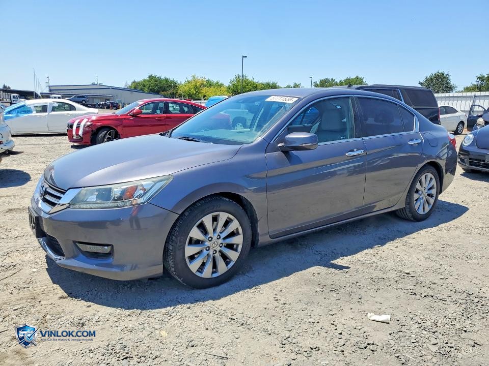 2014 HONDA ACCORD EXL – Lot 57711536 auction photo