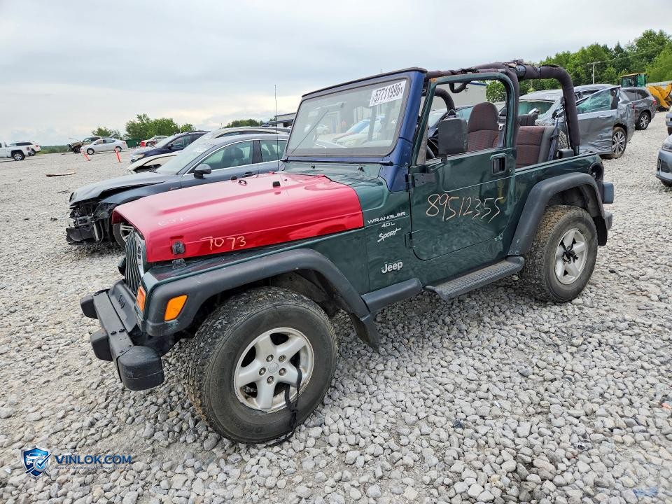2000 JEEP WRANGLER / TJ – Lot 57711996 auction photo