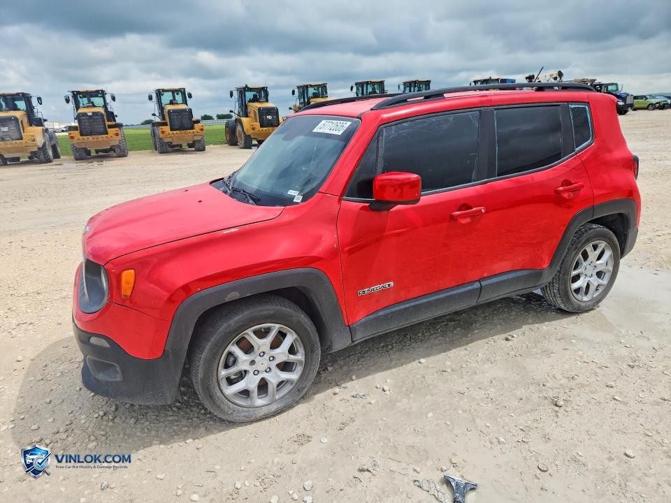 2017 JEEP RENEGADE LATITUDE – Lot 57712606 auction photo
