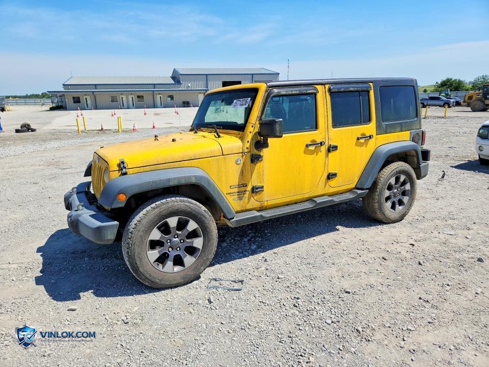 2015 JEEP WRANGLER UNLIMITED SPORT – Lot 57713236 auction photo