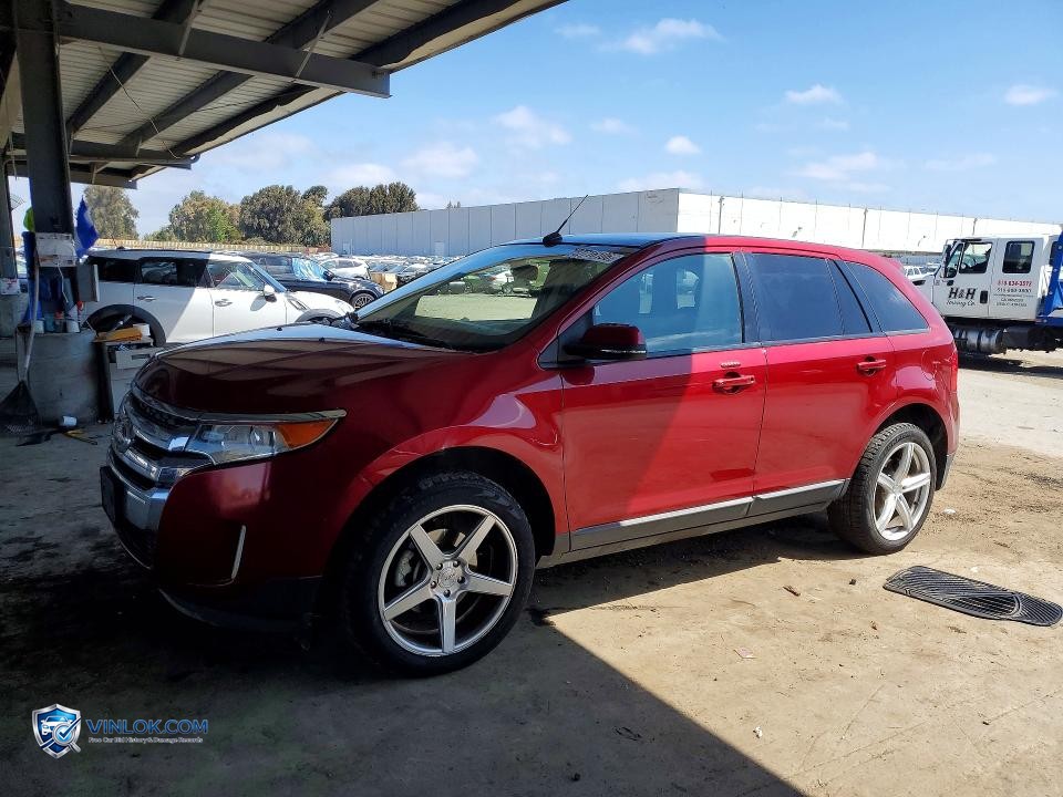 2014 FORD EDGE SEL – Lot 57716106 auction photo