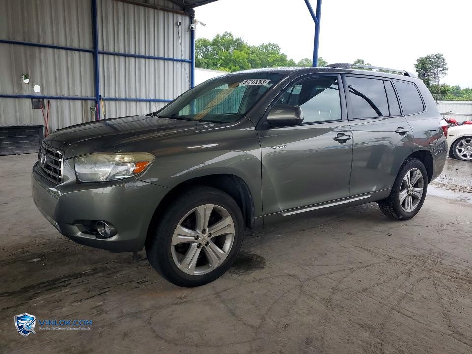 2008 TOYOTA HIGHLANDER SPORT – Lot 57717086 auction photo