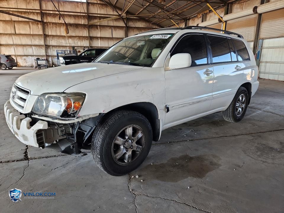 2005 TOYOTA HIGHLANDER LIMITED – Lot 57717556 auction photo