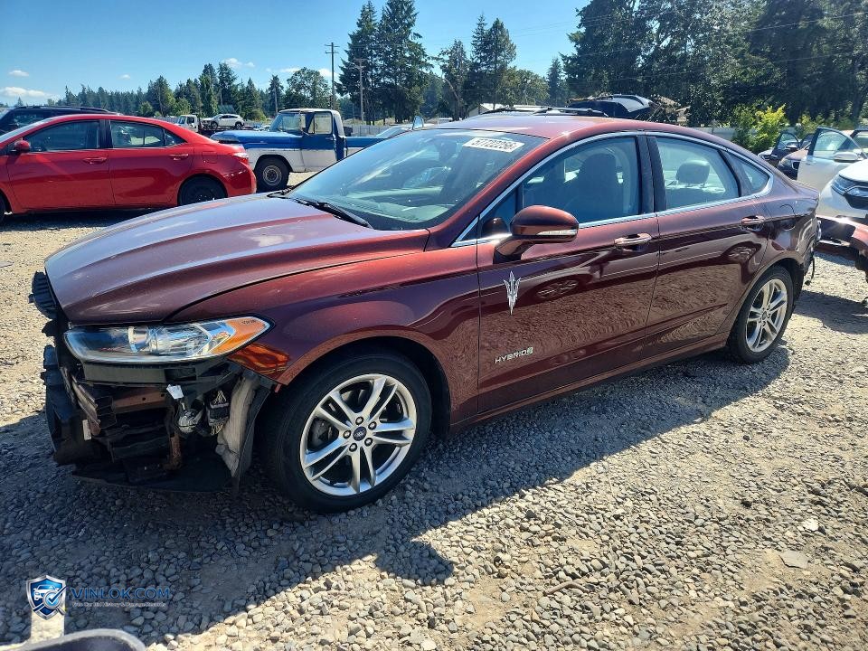 2015 FORD FUSION TITANIUM HEV – Lot 57722256 auction photo