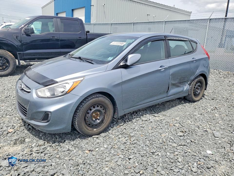 2017 HYUNDAI ACCENT SE – Lot 57722596 auction photo