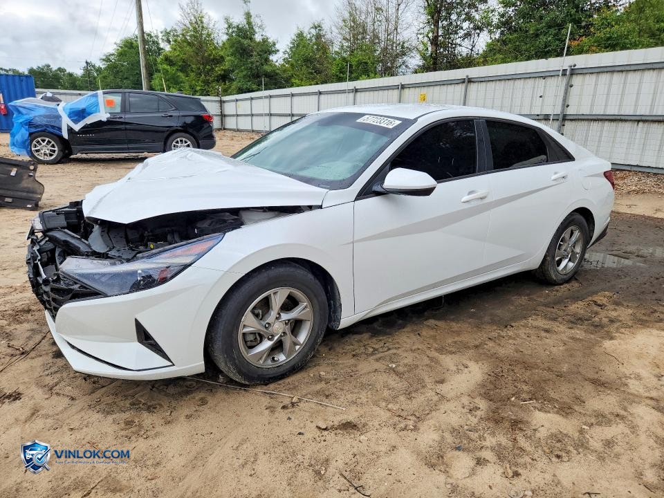 2021 HYUNDAI ELANTRA SE – Lot 57723316 auction photo