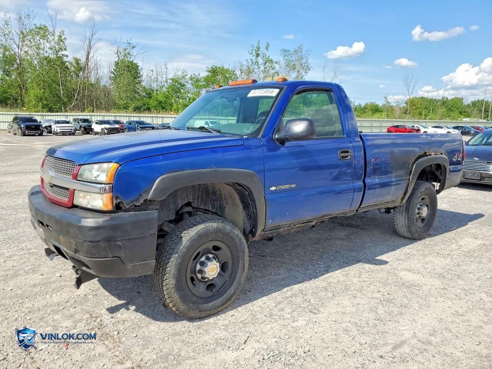 2004 CHEVROLET SILVERADO K2500 HEAVY DUTY – Lot 57723856 auction photo