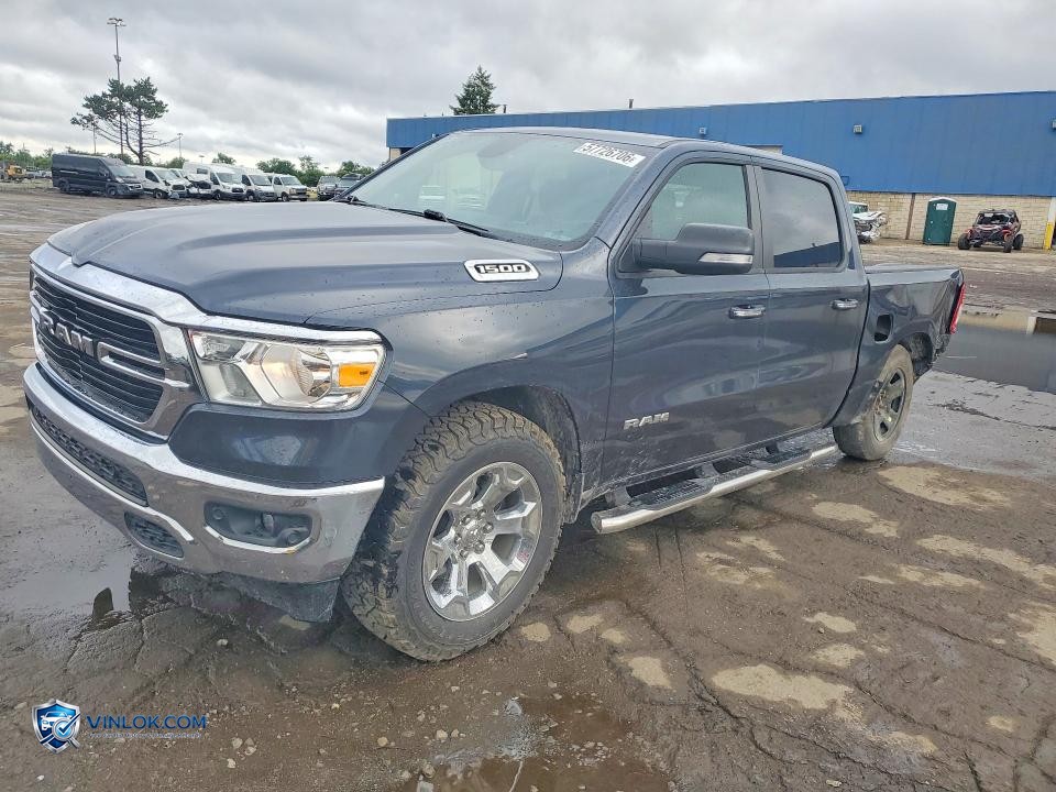 2019 RAM 1500 BIG HORN – Lot 57726706 auction photo