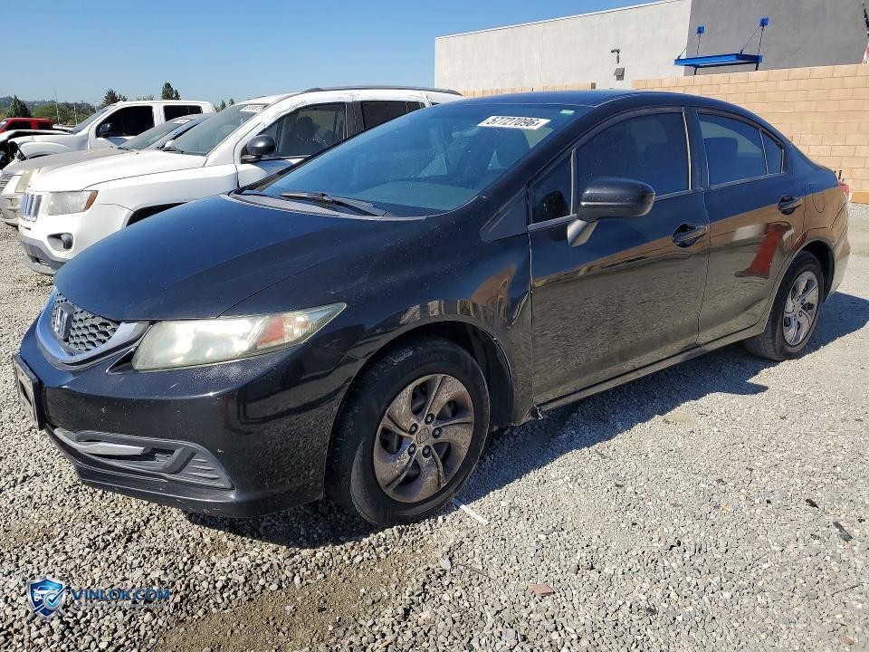 2015 HONDA CIVIC LX – Lot 57727096 auction photo