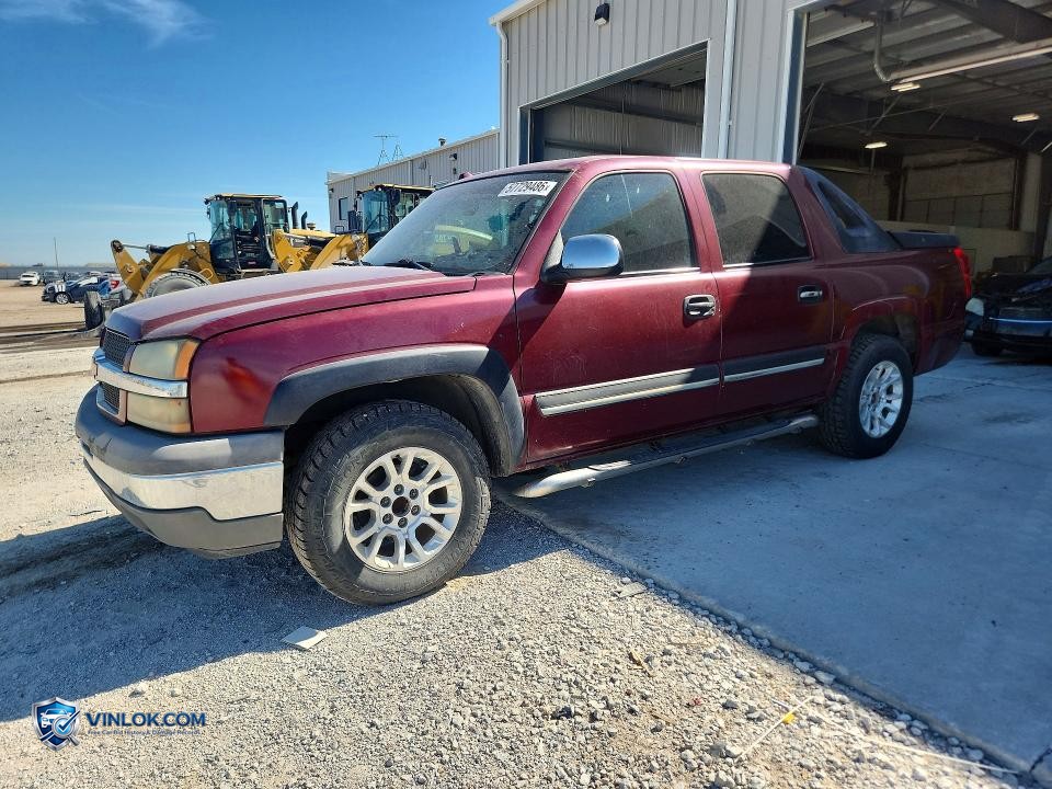 2004 CHEVROLET AVALANCHE C1500 – Lot 57729486 auction photo