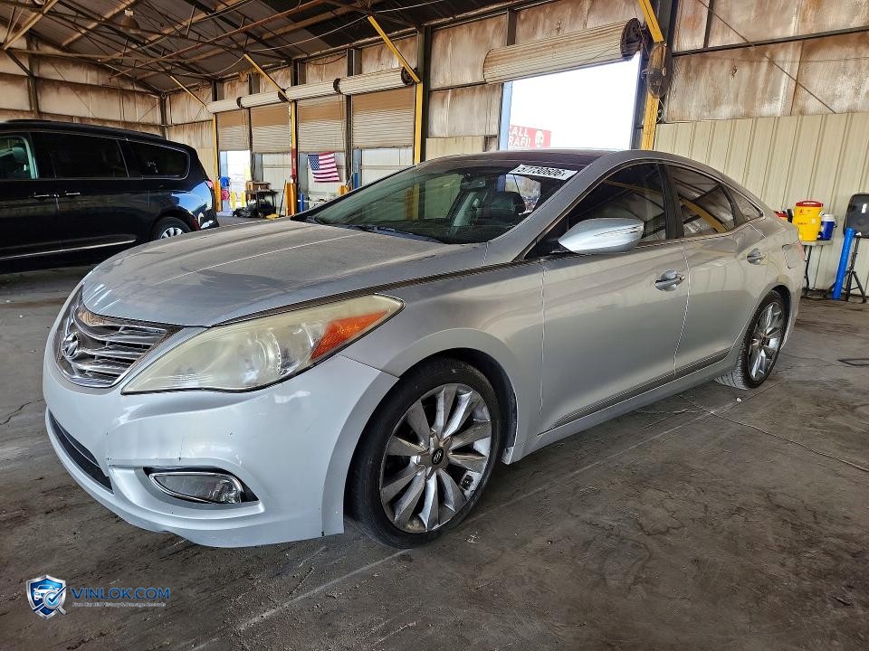 2012 HYUNDAI AZERA BASE – Lot 57730606 auction photo