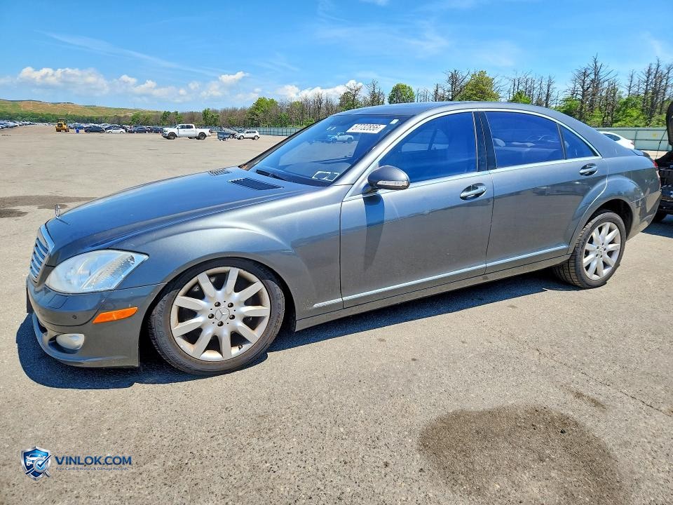 2007 MERCEDES-BENZ S 550 4MATIC – Lot 57732856 auction photo