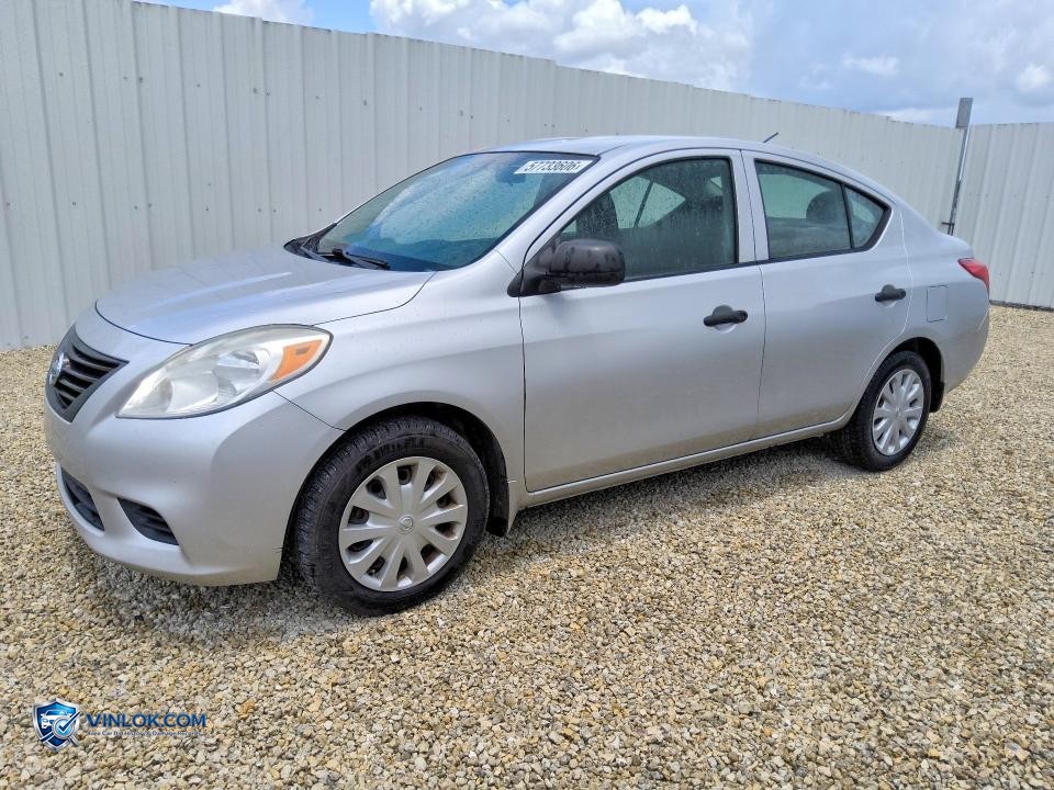 2012 NISSAN VERSA 1.6 S – Lot 57733606 auction photo