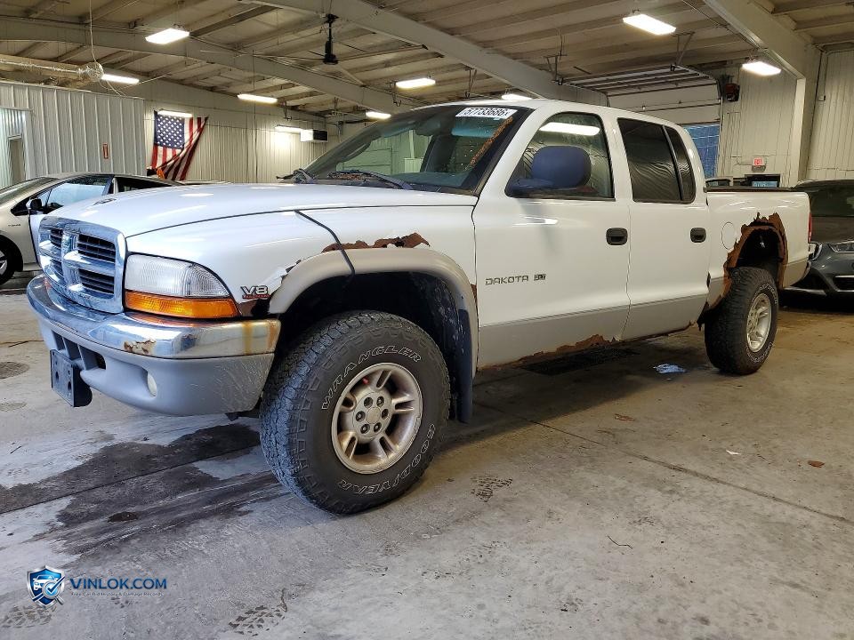 2000 DODGE DAKOTA QUAD – Lot 57733686 auction photo