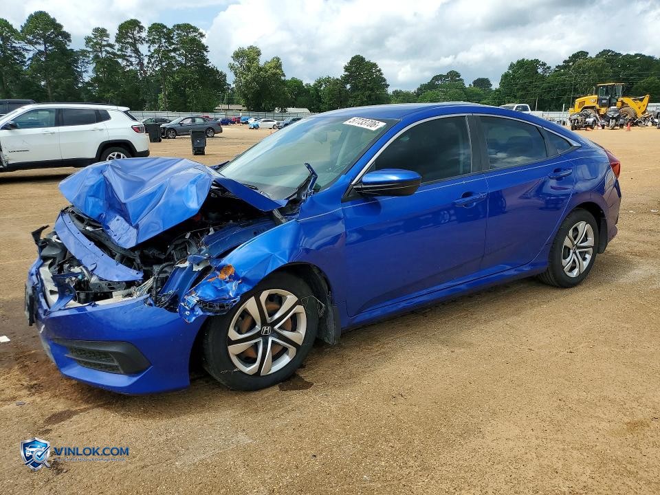 2018 HONDA CIVIC LX – Lot 57733706 auction photo