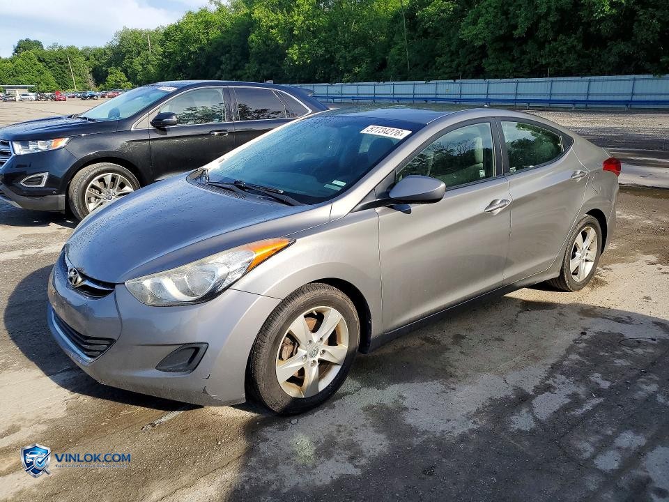 2013 HYUNDAI ELANTRA GLS – Lot 57734276 auction photo