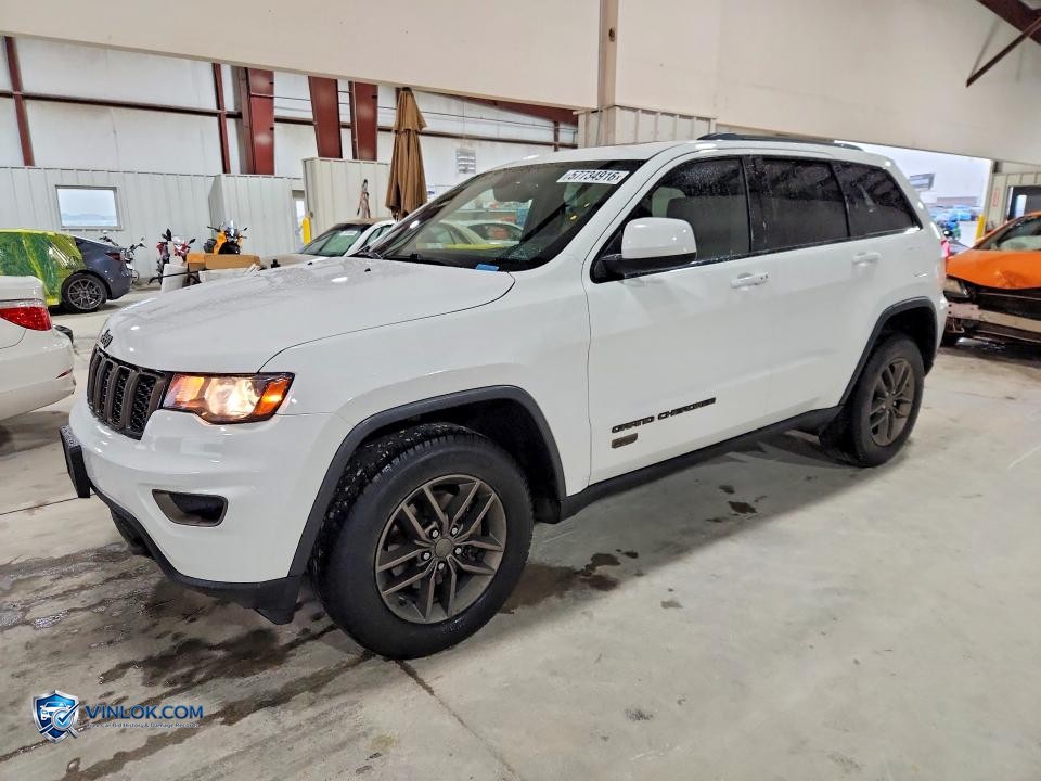 2016 JEEP GRAND CHEROKEE LAREDO – Lot 57734916 auction photo