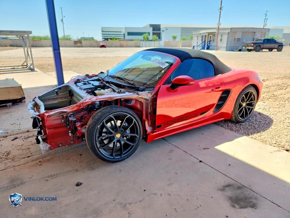 2024 PORSCHE BOXSTER BASE – Lot 57734996 auction photo