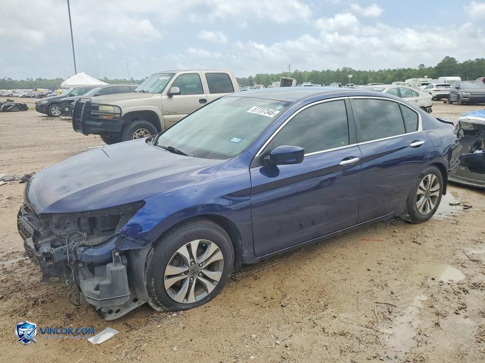 2014 HONDA ACCORD LX – Lot 57737346 auction photo