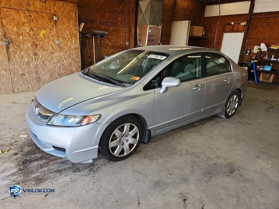 2010 HONDA CIVIC LX – Lot 57738716 auction photo