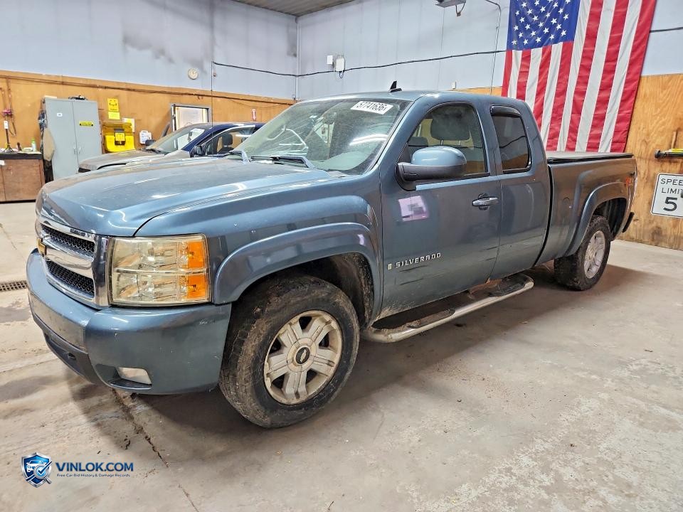 2007 CHEVROLET SILVERADO K1500 – Lot 57741636 auction photo
