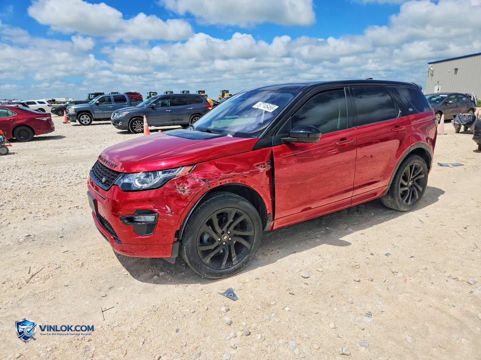 2018 LAND ROVER DISCOVERY SPORT HSE – Lot 57746466 auction photo
