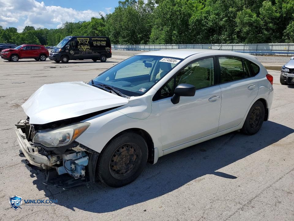 2015 SUBARU IMPREZA – Lot 57749036 auction photo