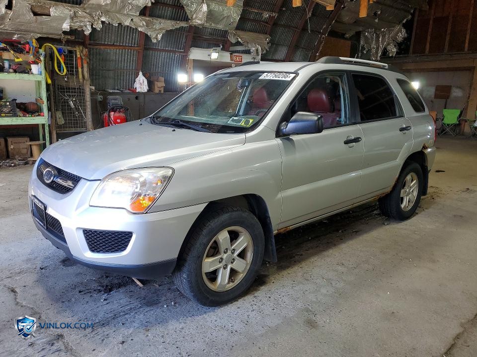 2010 KIA SPORTAGE LX – Lot 57750286 auction photo