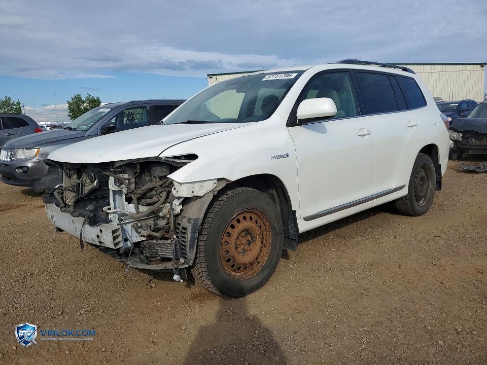 2013 TOYOTA HIGHLANDER HYBRID – Lot 57751786 auction photo
