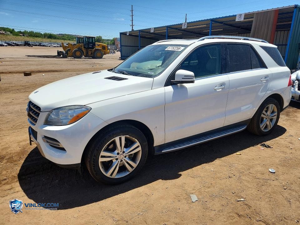 2015 MERCEDES-BENZ ML 350 4MATIC – Lot 57752256 auction photo