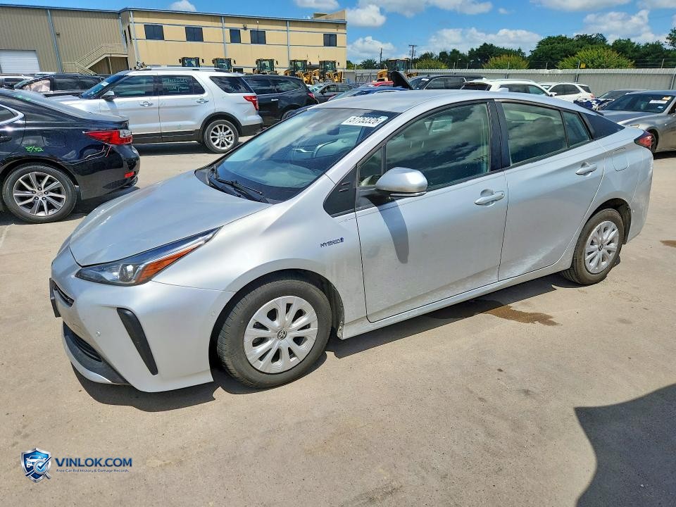 2021 TOYOTA PRIUS LE – Lot 57752326 auction photo