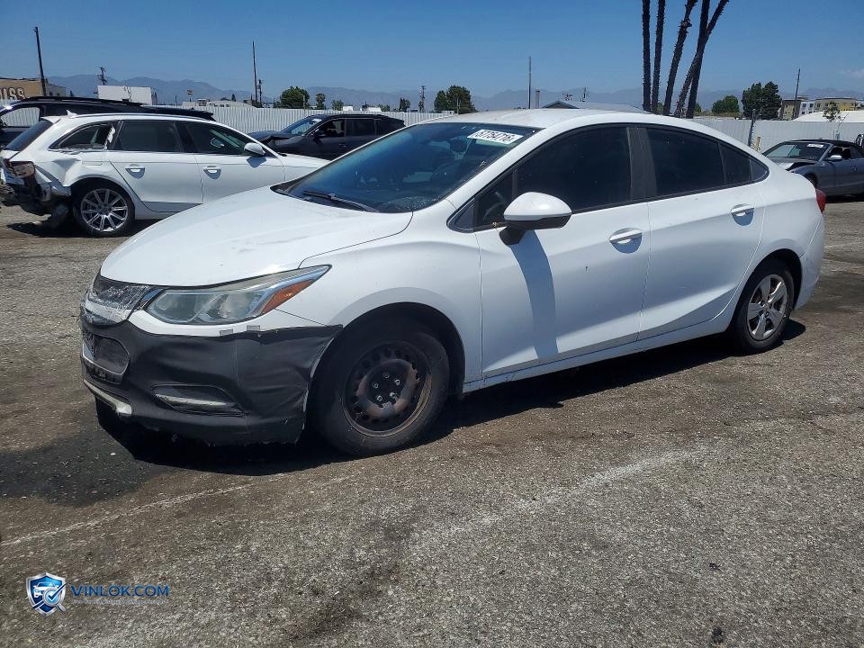2017 CHEVROLET CRUZE LS – Lot 57754716 auction photo