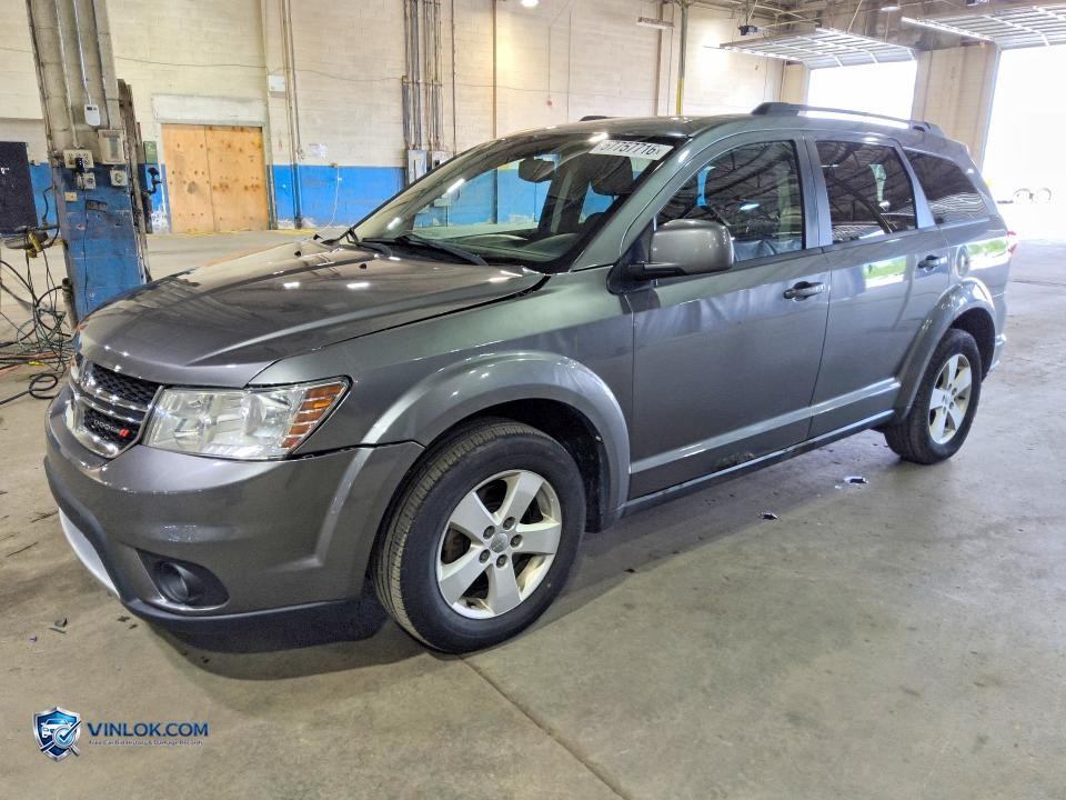 2012 DODGE JOURNEY SXT – Lot 57757716 auction photo