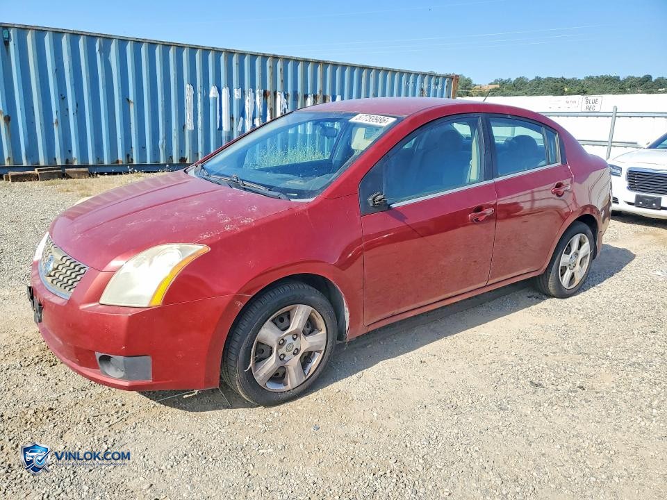 2007 NISSAN SENTRA 2.0 – Lot 57759986 auction photo