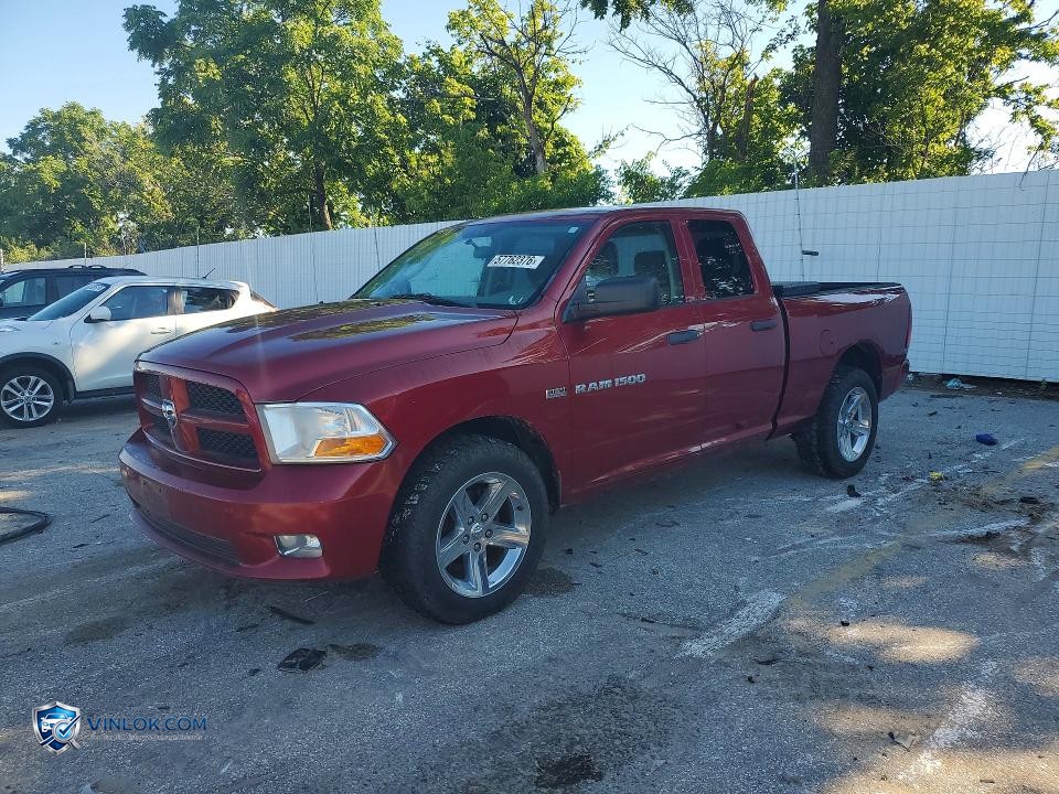 2012 DODGE RAM 1500 ST – Lot 57762376 auction photo