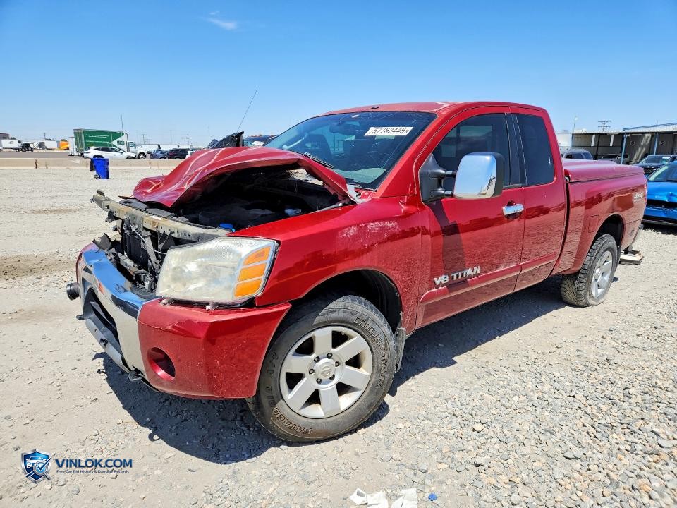 2006 NISSAN TITAN XE – Lot 57762446 auction photo