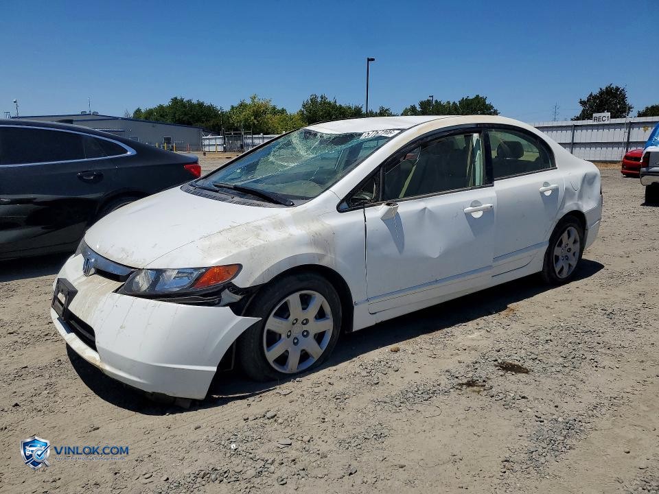 2006 HONDA CIVIC LX – Lot 57767206 auction photo